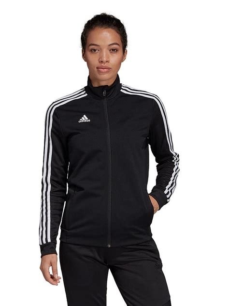 Adidas, Trainingsjacke , Damen, Größe: XS, Schwarz, Polyamid 